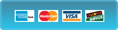 major credit cards accepted 